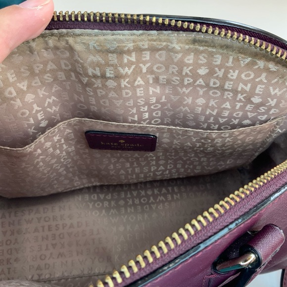 *Sold on eBay* Kate Spade Purple Crossbody Shoulder Bag - Picture 14 of 16